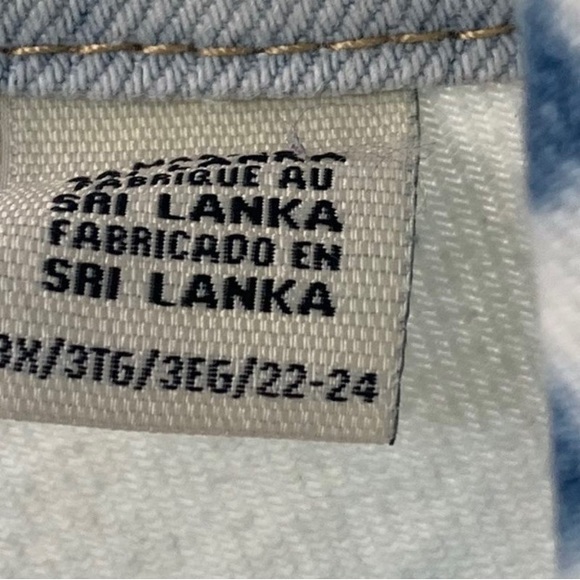 Levi’s Ex-Boyfriend Tie-Dye Trucker Jacket 3X - Picture 5 of 5